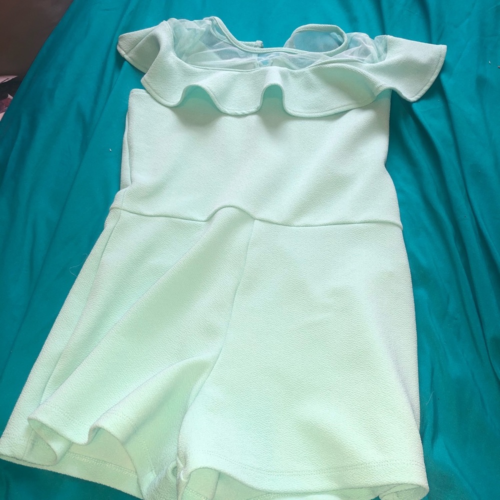 Blue romper